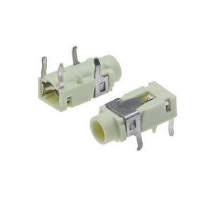 PJ-321 Conector de Audio de 3.5mm, Montaje Horizontal de 4 Pines a Través del Orificio, Conector Hembra - Product Image 1