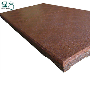 גומי משובץ אריח גרוטאות רכב צמיג מחזור מערכת כדי פירור גומי מרצפות - Product Image 2