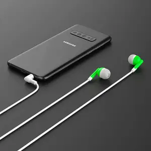 Economical Cheapest Disposable Earphones Headphone For Bus Train Plane 1 Time Use For Museum Library Company Gift