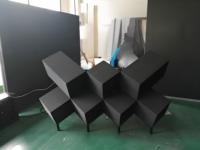 Cabine de DJ LED Papillon, écran LED DJ, audio et vidéo professionnels