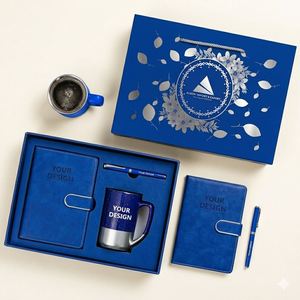 Set de Regalo de Lujo Personalizado para Reuniones, Cuaderno, Taza y Bolígrafo Metálico en Caja de Presentación, Venta al Por Mayor - Product Image 2