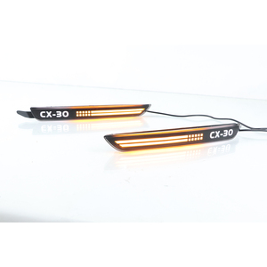 Nueva Luz Trasera LED Roja/Amarilla BRAD para Parachoques de <span class=keywords><strong>CX</strong></span>-<span class=keywords><strong>30</strong></span> 2020-2021 con Luces de Freno, Niebla y Señal de Giro DRL - Product Image 2