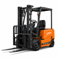 Chariot élévateur contrepoids électrique Xuande 3 tonnes, batterie lithium-ion, certifié CE, fourches de 1070 mm pour la manutention des matériaux