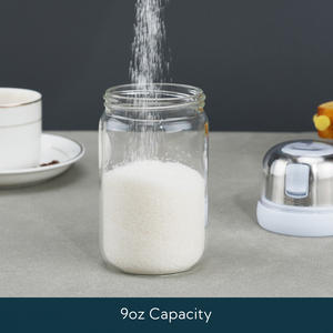 Distributeur de sucre en verre avec bec <span class=keywords><strong>verseur</strong></span> Distributeur de stockage de <span class=keywords><strong>sucrier</strong></span> 9OZ - Product Image 4