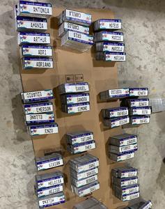 Film réfléchissant personnalisé numéro de voiture <span class=keywords><strong>plaque</strong></span> d'immatriculation de voiture réflecteur brésilien numéro de <span class=keywords><strong>porte</strong></span> maison vélo numéro de série <span class=keywords><strong>plaque</strong></span> d'immatriculation - Product Image 4