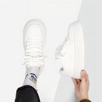 Chaussures décontractées tendance pour femmes à plateforme colorée, semelle épaisse, lacets, pour la marche quotidienne