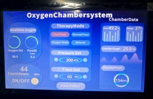 Fournitures de thérapie de réadaptation efficaces pour améliorer la santé sanguine et vasculaire, chambre hyperbare à oxygène 2.0 Ata - Product Image 5