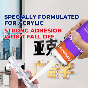 Adhésif de collage acrylique 300ml <span class=keywords><strong>colle</strong></span> de plexiglas à séchage rapide transparente pour la signalisation - Product Image 2