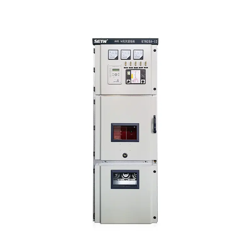 KYN28-12 Metal clad enclosed withdrawable switchgear electrical switch cabinet for transformer substation