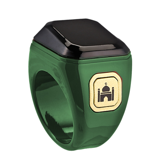 Innovative Muslim Accessory Gift  Rechargeable BT APP Tasbeeh Counter Cincin Smart Zikir Tasbih Ring Digital