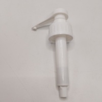 Vente en gros de pompes en plastique de qualité alimentaire de 38 mm 410 30 cc, grande capacité de distribution, pour sucre liquide, confiture de fruits, pour bouteilles de vin