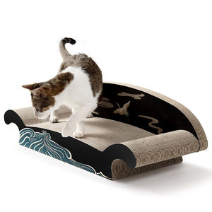 Tempat Tidur Kucing dari Karton Besar untuk Kucing Besar <span class=keywords><strong>Sofa</strong></span> Garukan Kucing dari Karton Bergelombang untuk Dalam Ruangan - Product Image 6