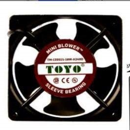 Ventilateur industriel à roulement à billes Toyo Mini Blower TM-172S1B-32W-A240D 240V - Product Image 4