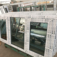 Fenêtre à battant en PVC résistant aux intempéries, verre à revêtement Low-E, isolation thermique, verrouillage multipoints, Energy Star, extérieur, cuisine