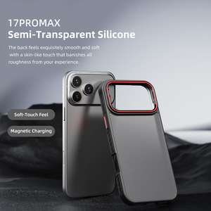 เคสโทรศัพท์มือถือกันน้ำและกันกระแทก สีพื้น ผลิตจากวัสดุ TPU+PC ให้สัมผัสแบบผิวด้าน เหมาะสำหรับ iPhone17,16 - Product Image 2