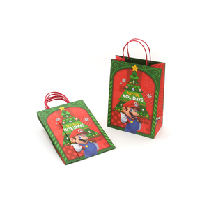 Bolsa de Compras Personalizada Ecológica y Reciclable con Impresión Completa, Papel Sin Madera de 140 g/m², Asas de Cuerda de Papel, Barnizado 4/0, Uso Multipropósito - Product Image 2