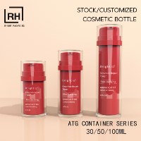 Flacon cosmétique sans air en plastique AS+PP de 30 ml, 50 ml, 100 ml avec pompe pour emballage de lotion – Trouvez des modèles similaires