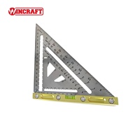 7 ''personnalisable combinaison chevron niveau carré travail du bois bricolage menuiserie outil de mise en page OEM combinaison carré charpentier