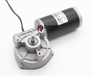 Điện áp cao 48V 100W 75rpm Worm hướng <span class=keywords><strong>DC</strong></span> động cơ mô-men xoắn cao thiết bị nhà động cơ gạt nước Windows Opener nam châm vĩnh cửu bàn chải - Product Image 1