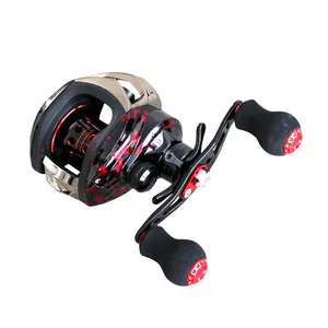 Bait đúc Reel dây chống nổ dài ném câu cá Reel Baitcasting REELS