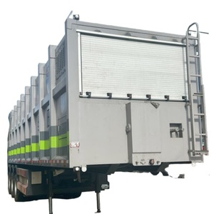 <strong>Big</strong> Heavy Garbage Compractor Trailer <strong>Trucks</strong> 42m3 48m3 Smei Rear Loading Garbage Rusfue Vehicles Body Customize - Product Image 2