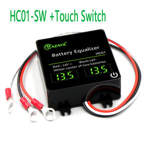 Mazava-Equilibrador de Batería 2P 2s <span class=keywords><strong>24V</strong></span>, ecualizador de batería de <span class=keywords><strong>48V</strong></span>, interruptor táctil de gel activo AGM, plomo, ácido, litio, LiFePO4 - Product Image 3