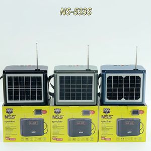 Sistema de Sonido para Fiestas con Energía Solar Nns NS-533S de 12 W, Transmisión Inalámbrica, Pantalla LED Recargable, Altavoz BT, <span class=keywords><strong>Radio</strong></span> <span class=keywords><strong>FM</strong></span> Portátil - Product Image 3