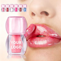 Gloss à lèvres scintillant hydratant longue tenue effet miroir nacré pour marque privée