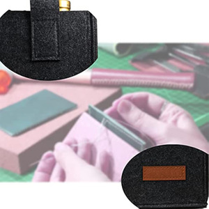 6 chai Len cảm thấy rượu tàu sân bay Tote vận chuyển túi rượu cho du lịch, cắm trại và dã ngoại - Product Image 5