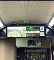 OSK Écran publicitaire Android Bus 28.6 pouces Moniteur LCD Bus 12V/24V