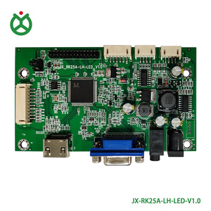 Lehua Struktur JX-RK25A-LH-LED-V 1.0 1080P LVDS-Signal platine 1080PX LCD + LED-Anzeige Hintergrund beleuchtung Konstant strom treiber PCBA 1 oz - Product Image 5