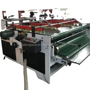 2022 Corrugated press type small carton box semi auto folder gluer machine for sale