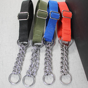 Collier pour chien vert armée réglable en P-Chain pour chiens de taille moyenne et grande, idéal pour la promenade - Product Image 2