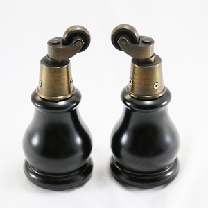 Wejoy New peut être déplacé pieds en bois de <span class=keywords><strong>meubles</strong></span> avec roulettes pieds en bois pour <span class=keywords><strong>meubles</strong></span> - Product Image 6