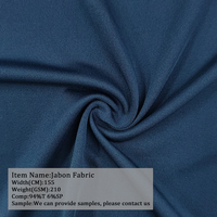 Tissu Jabon tricoté extensible de haute qualité, 94 % polyester, 6 % élasthanne, tissu pour vêtements