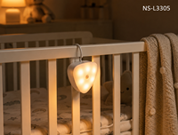 Lampe de nuit minimaliste à détection de mouvement LED, rechargeable par USB, mini lampe pour la décoration de la chambre à coucher