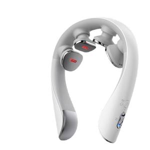 Masajeador de cuello SKG K5, edición Premium de tercera generación, Cloud Mirror, blanco, recargable por USB, terapia de calor, masaje amasador para el hogar - Product Image 1