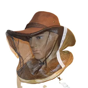 养蜂设备养蜂帽子蜜蜂面纱蜂帽子