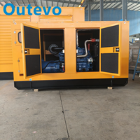 Genset Diesel Senyap Rendah Kebisingan, Generator Diesel Portabel untuk Festival Musik, Daya Luar Ruangan Berkelanjutan