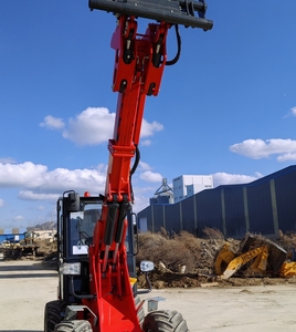 Cargadora de Ruedas HAIJU 4WD Avant H280T Telescópica Hidrostática, Minicargadora con Capacidad de Carga de 1500 kg, Alto Rendimiento, Duradera y con Rendimiento Estable - Product Image 3