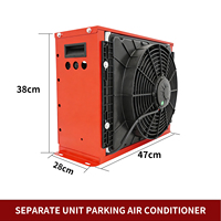 Climatiseur portable 12V 24V DC pour camion, camping-car, fourgonnette, VR