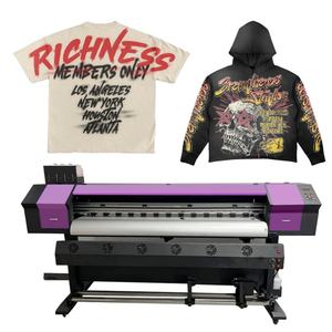 เครื่องพิมพ์ระบบซับลิเมชั่น XBH-1901 รุ่น Xp600 A1 สำหรับงานพิมพ์ถ่ายโอนความร้อนบนผ้า พร้อมระบบทำความสะอาดหัวพิมพ์อัตโนมัติ - Product Image 6