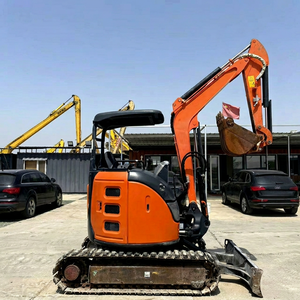 Used ZX30 Mini Crawler <b>Excavator</b> 3 Ton Hydraulic Digger Compact Excavation <b>Machine</b> for Farm Construction - Product Image 1