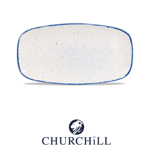 Plateau de service rectangulaire bleu indigo 29,8 × 15,3 cm Churchill Stonecast12Hbixo1 - Product Image 4