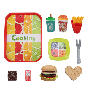 Juego de Comida de Juguete de Hamburguesas Desmontables con Accesorios de Cocina Realistas para Niños, Diversión Imaginativa de Cocinar - Product Image 4