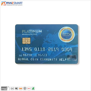 Carte plastique PVC personnalisée avec numéro gravé, bande magnétique et puce RFID intelligente - Product Image 5