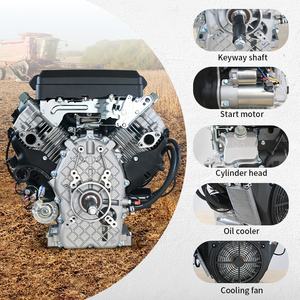 Nuevo Motor de Gasolina de Doble Cilindro DHT1000E 2025, Motor de Gasolina de 35 hp con Cilindros en V, Motor de Gasolina <span class=keywords><strong>DUCAR</strong></span> de 2 Cilindros - Product Image 3