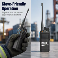 Radio DMR XUNLIBAO, mode analogique-numérique, talkie-walkie numérique D810, portable, cryptage, longue portée, pour la construction et la sécurité