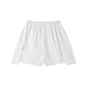 Service OEM Short cargo décontracté solide régulier 95% coton 5% Spandex écologique kakis Vietnam court vêtements pour femmes - Product Image 3