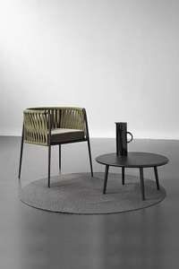 Divano da esterno per la spiaggia per il tempo libero protezione solare sedia a vite impermeabile per esterni tessitura in Teak mobili da giardino in legno massello di Teak - Product Image 2